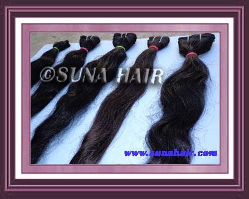 Factory price hand tied body wavy body weft cuticle human hair extension