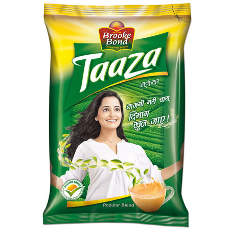 Taaza Tea - Paper, Plastic Sealed Bag Packaging | Purity, Freshness, Aroma, Antioxidant, Immunity Boost