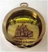 Clinometer Compass Keychain