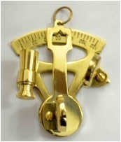 Sextant Keychain