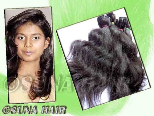 100% persant virgin indian body wavy good quality hair extension