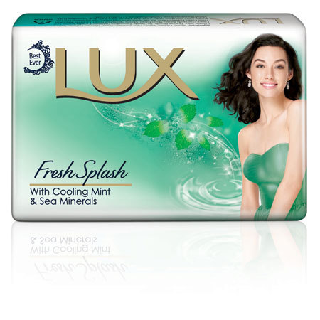 Lux Beauty Bar - Soap Base 100g Green, 100x70x20 mm | Soft Skin, Pleasant Mint Scent, Deep Cleanse, Nourishes, Anti-Fungal