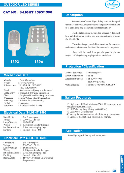 OUTDOOR LED SERIES