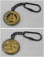 Brass Calender Keycahin