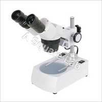 Dissecting Microscope - Metal/plastic, 150x100x300 Mm | Binocular Head, Led Illumination, 10x-40x Magnification, Stereo View, Durable Design