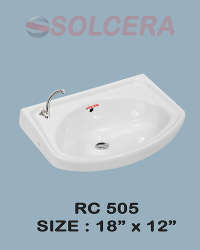 RC505 Ceramic Glossy Finish Wash Basin