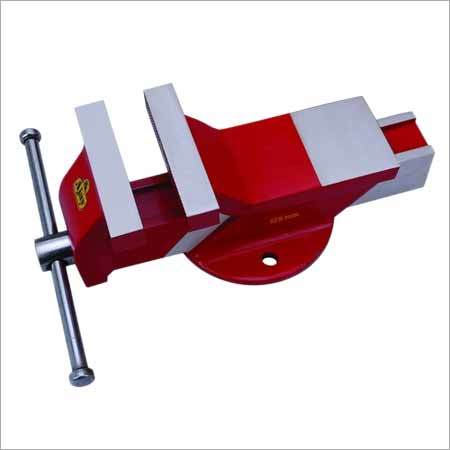 All Steel Bench Vice Fixed Base (Fabricated)
