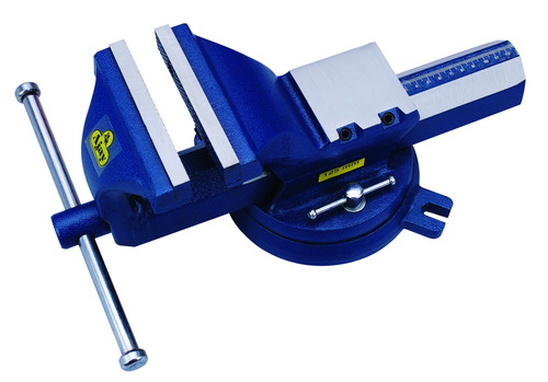 All Steel Bench Vice Fixed Base (Drop Forged)
