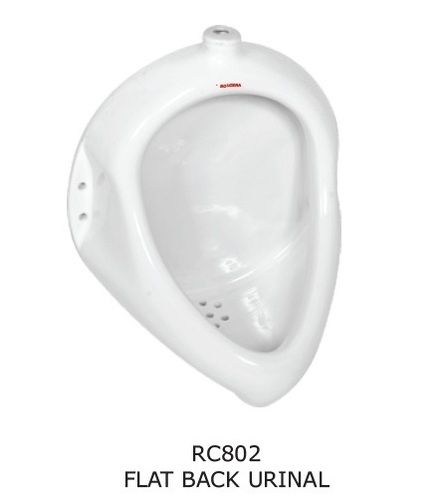 White Flatt Back Urinal