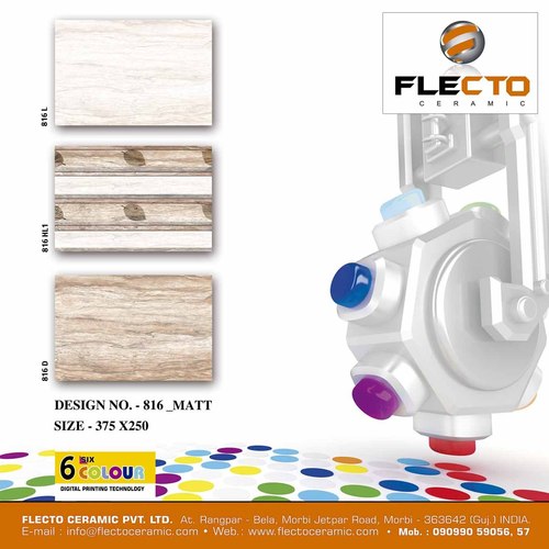 Wooden Series Wall Tiles - Ceramic, Varied Dimensions, Satin Matt Finish | Durable, Scratch-Resistant, Low Water Absorption, Wear-Resistant, Stylish