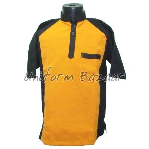 Waiter Service Uniform - Lamb Leather, S-XXL, Gold | Durable, Comfortable, Stylish, Mandarin Collar