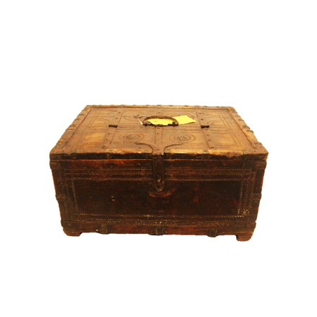 Wooden Merchants Cash Box