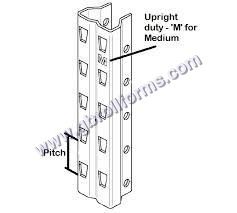 Heavy Rack Upright Section