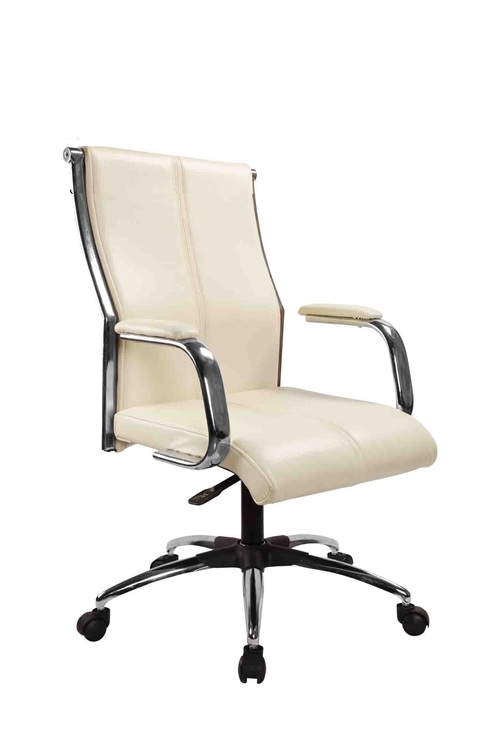 White Leather Chair