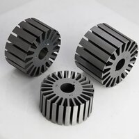 Dc Motor Stamping - Steel, Outer Diameter 80.50 Mm, Inner Diameter 20.53 Mm, Slots 18 Nos, Coated Finish, Tolerance +/- 0.1mm | Suitable For Pmdc Motor Assembly