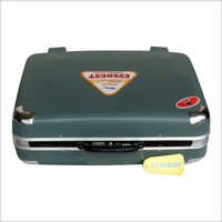 Tourist Suitcase - Abs Plastic, 20x15x10 Inches, Gray | Durable Straps, Lightweight, Spacious Interior, Elegant Design
