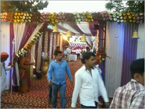 Wedding Flower Decoration services