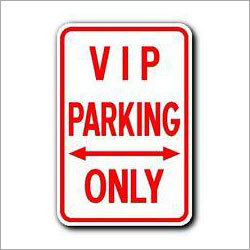 Reserved Parking Signs