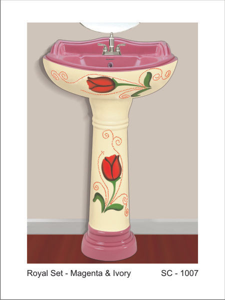 Any Color Pedestal Wash Basins