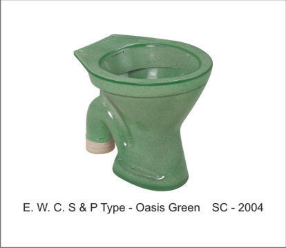 Colored  European Water Closet