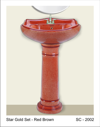 Pedestal Wash Basins set