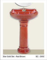 Pedestal Wash Basins set