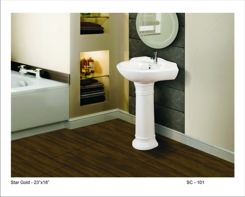 Any Color Luxury Pedestal Wash Basin
