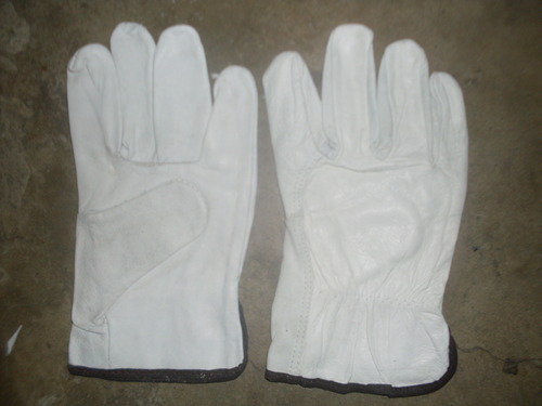 Natural Grain Leather Driving Gloves