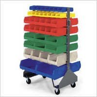 Double Sided Louvre Trolley Size: Customized