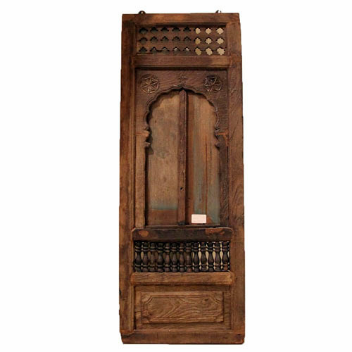 Wooden Window (Rajasthan Antique Wooden Jharokha)