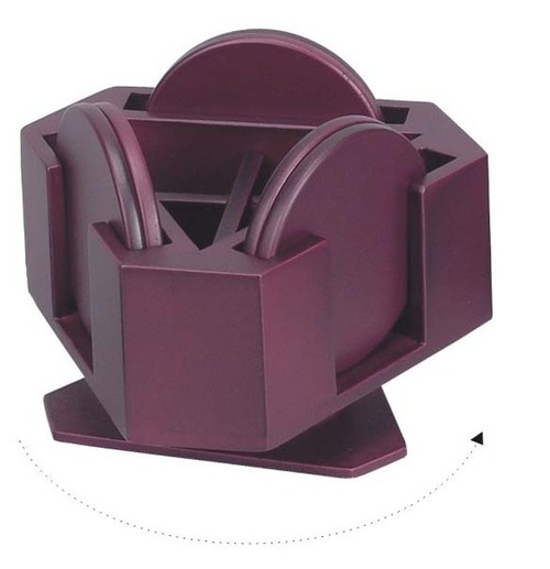 Revolving coaster & pen tumbler