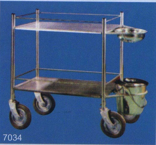 Stainless Steel Dressing Trolley