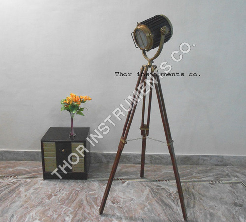 Hollywood Marine Nautical Tripod Floor Lamp
