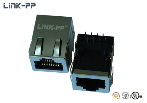 10/100 Base-T tab-up 6605767-1 RJ45 connector without leds