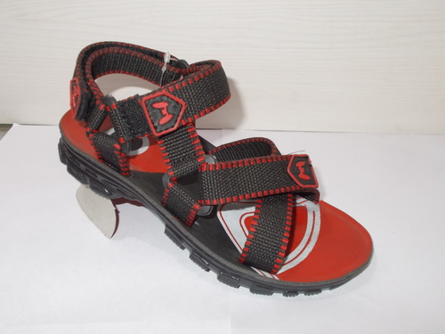 red colour sandal