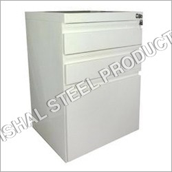 Metal Pedestal Drawer Units - Metal & Wood, Custom Size, Scratch-Resistant, Smooth Finish, User-Friendly Design, Rugged Durability