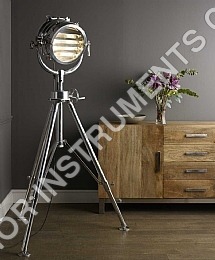 Hollywood Nautical Studio Steel Tripod Floor lamp