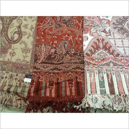 Viscose Kani Gold Stoles