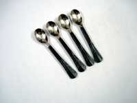 Stainless Steel Coffee Spoon - 12cm Length, Set Of 5 | Ergonomic Handle, Polished Finish, Durable & Stylish