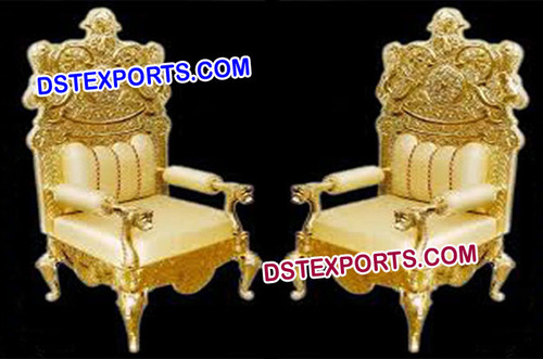 High Class Golden Designer Chairs