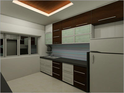 Wooden Modular Kitchen