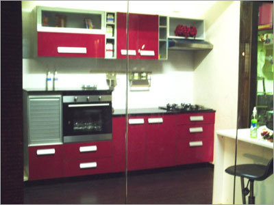 U Shaped Modular Kitchen