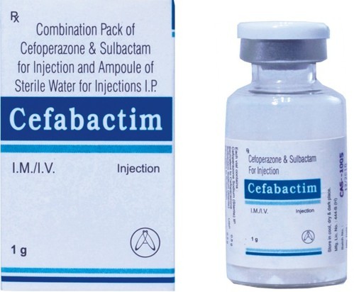 Cefoperazone & Sulbactum Injection 500mg.