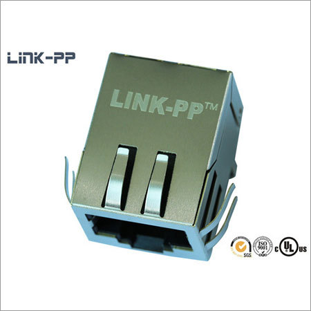10 Base-T tab-down J00-0062NL RJ45 connector without leds
