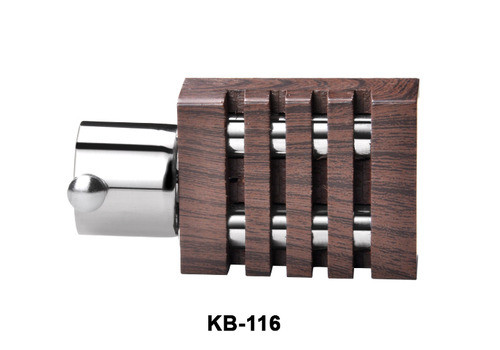 Wooden Finish Curtain Brackets