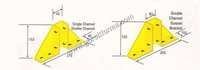 Double Channel - Stainless Steel, Silver Color | Precise Construction, Weather Proof, Easy to Install, Indestructible