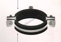 Rubber Lined Pipe Clamp Application: For Constructioon Fitting