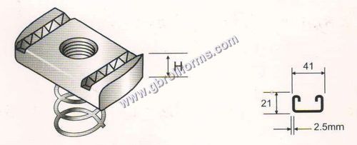 Short And Conical Nut Application: Construction