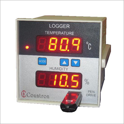 Humidity Temperature Data Logger - Portable, Reliable Design | Real-Time Monitoring, Adjustable Measurement Intervals, Easy Data Export