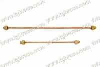 Copper Burner Pigtails - Flexible Copper Lengths 12 To 72 Inches | Features Stainless Steel Metal Type, 25.6 Mm Size, 500 Grams Weight